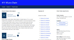 Desktop Screenshot of 411miamidade.com
